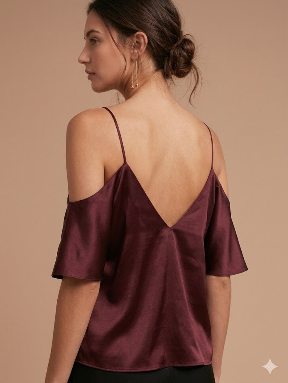 Wilfred Draveil Burgundy Blouse